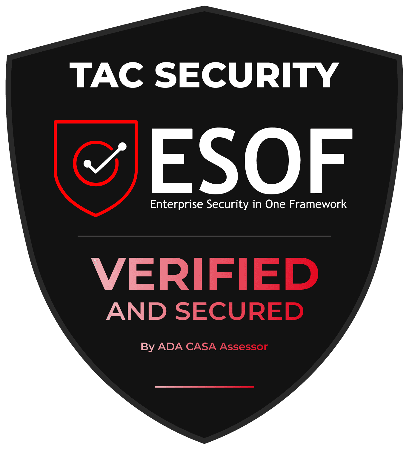ESOF Shield Verified and Secured by ADA CASA Assessor